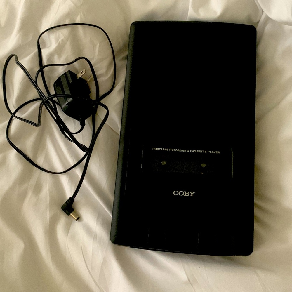 Coby portable recorder and cassette player